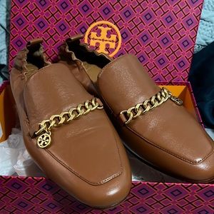 Tory Burch | Shoes | Tory Burch Loafers Mini Benton Charm Slingback Floral Vintage Calf Leather 